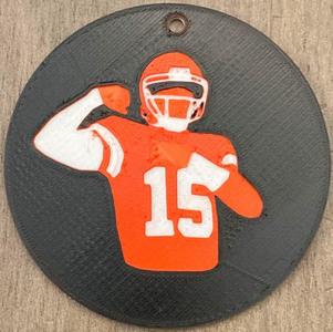 KC Chiefs Mahomes Ornament
