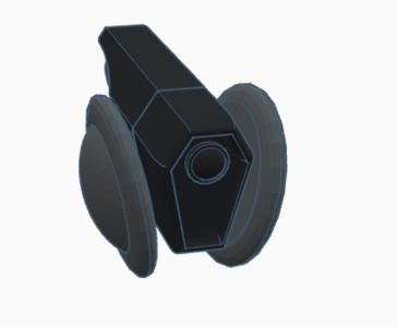 Cute Rolling Robot
