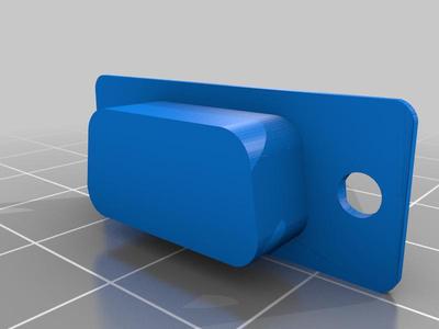 Male DB9 Connector Mock-up