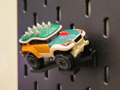 IKEA Skadis Hot Wheels Mount