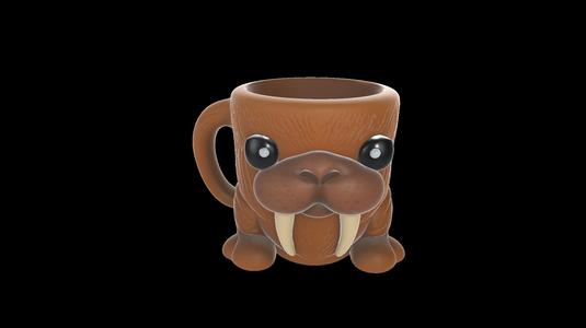 Cute Walrus Mug – Adorable Animal Coffee Cup