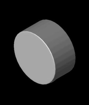 Rifle scope cap