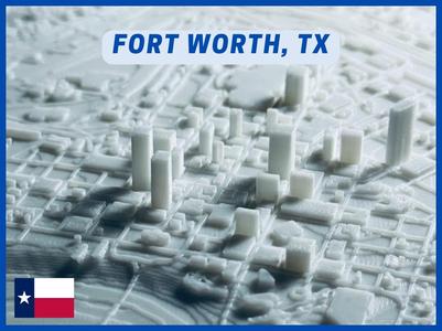 Forth Worth, TX - Tiny 3D City