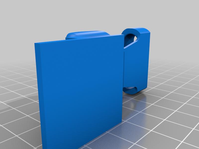 Hanging side release buckle female