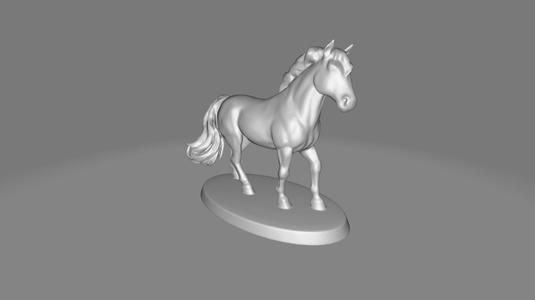 Elegant Horse Figurine - 3D Printable Collectible Model