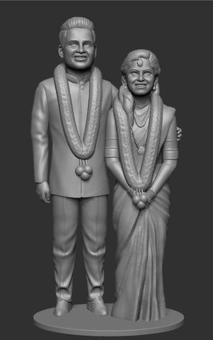 indian wedding couple