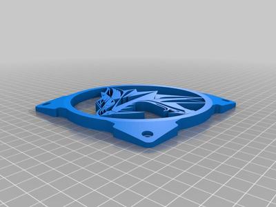 120mm witcher side fan grill