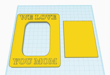 Mom gift picture frame