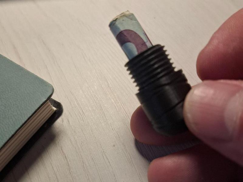 Emergency cash holder