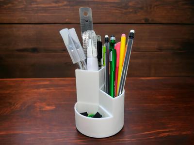 Mini Circular Desk Organizer