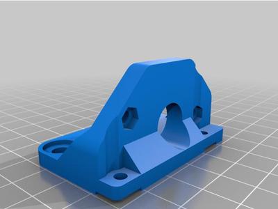 Orbiter mount for Ender 6 with v6 hotend