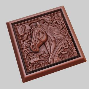Horse Animal 3D Model for CNC Router Laser & 3D Printer
