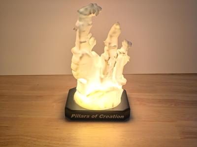 Pillars of Creation Night Lamp - LED Lamp Kit 001
