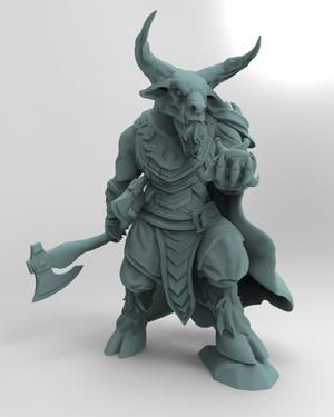 Bartuk, minotaur bloodhunter