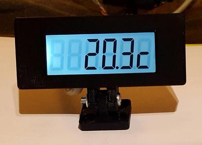 HT1621 7 segment LCD,  SMALL case