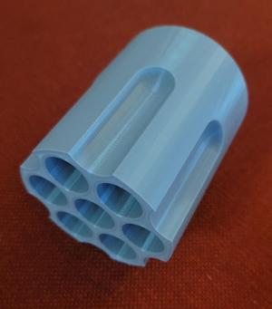 Revolver cylinder pencil cup