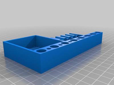 Paint Brush Holder & Tray