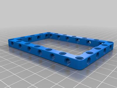 Extra large frame with open center (lego compatible)