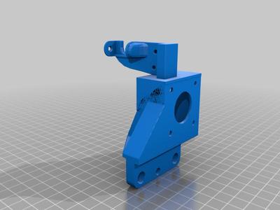 Direct drive extruder mount for Ender 5 Plus with Chain
