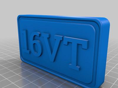 Golf 2 16vt logo for in dash