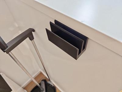 wall mount for IKEA HEAT pot stand
