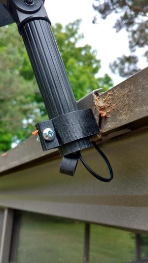 25mm post bracket for solar panel