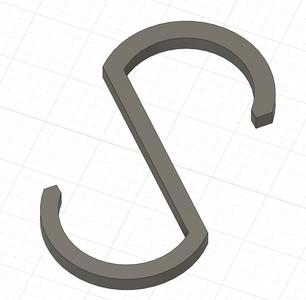 Simple Hook (christmas tree ball)