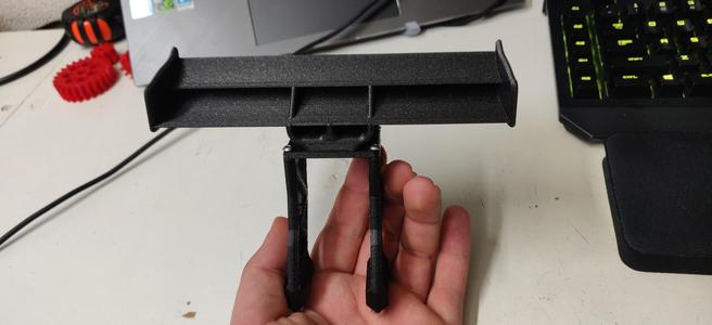 Rc car Rear Wing with holder