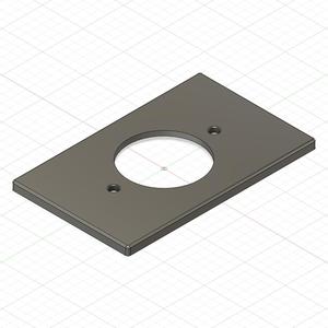 Floor outlet cover