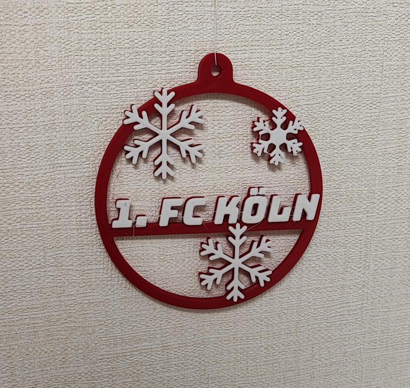 1st FC Cologne Christmas Decko