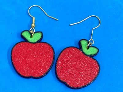 Apple earrings