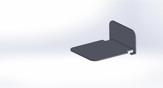 3d plastic bender floating shelf