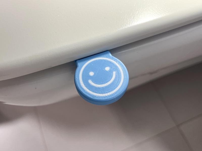 Toilet seat lifter - to keep hands clean