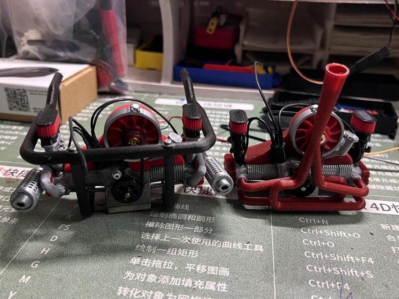 1/10 vw engine for tamiya sand scorcher(sbr