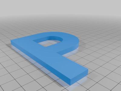 All Alphabet Letters Upper case A-Z Font: SpaceMono-Bold (by Google Fonts (OFL License)