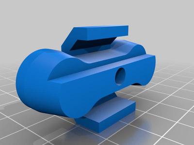Large 185mm Ender-5, Pro, Plus Stabilizer Bracket (Front and Back) for 2020 Style Extrusions