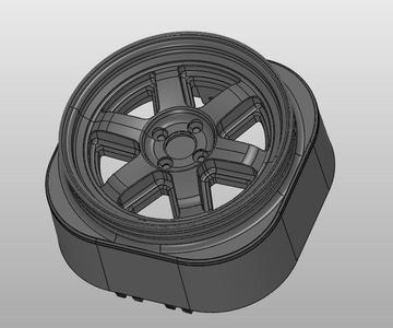 TE37-Inspired Pump Cap | For TITAN AIO Cooler