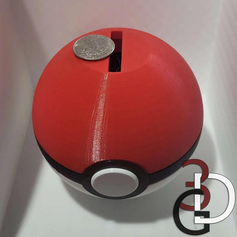 Pokeball/Premier ball Piggy Bank