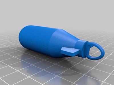 Rocket Keychain