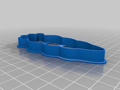 Carrot Cookie Cutter