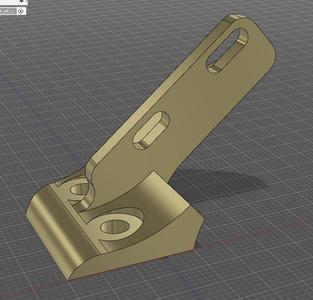 Filament Runout Sensor Holder 2020 Extrusion Ender 3 V2 Top