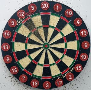 Standalone dartboard numbers tags