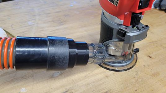 Shop Vac Hose Adapter 2 1/8 OD to 1 1/2 ID
