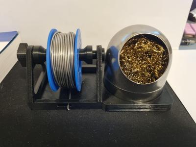 solder holder remix brass sponge