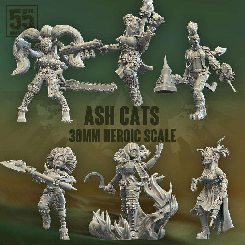 Ash Cats (heroic scale)