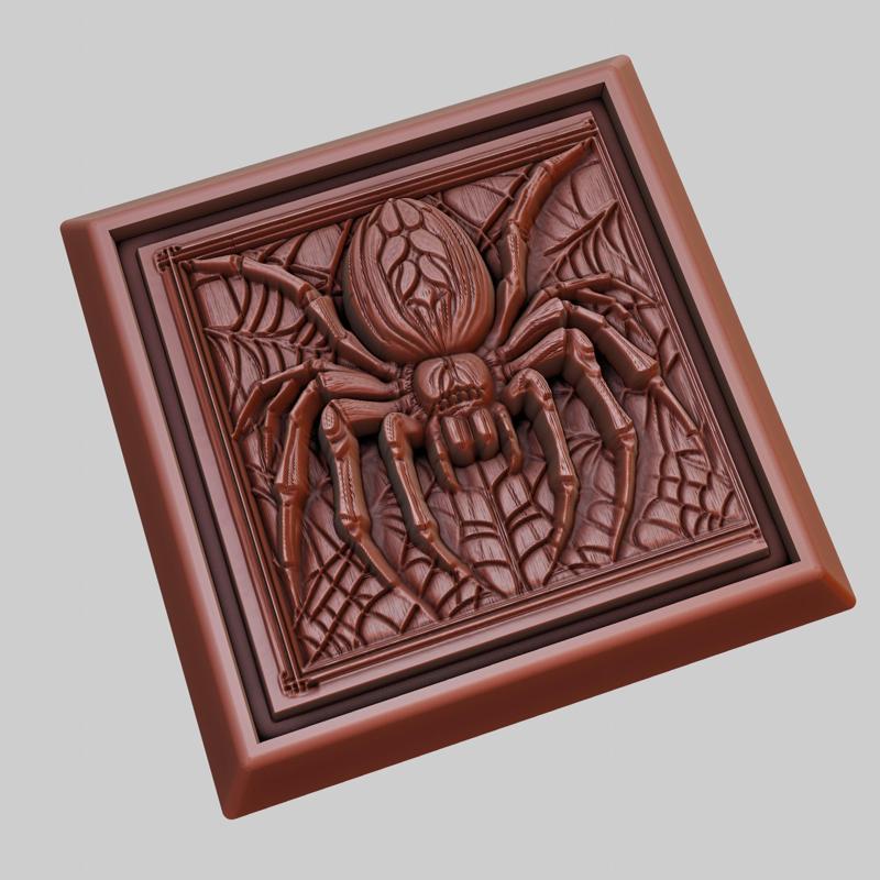 Spider Animal 3D Model for CNC Router Laser & 3D Printer