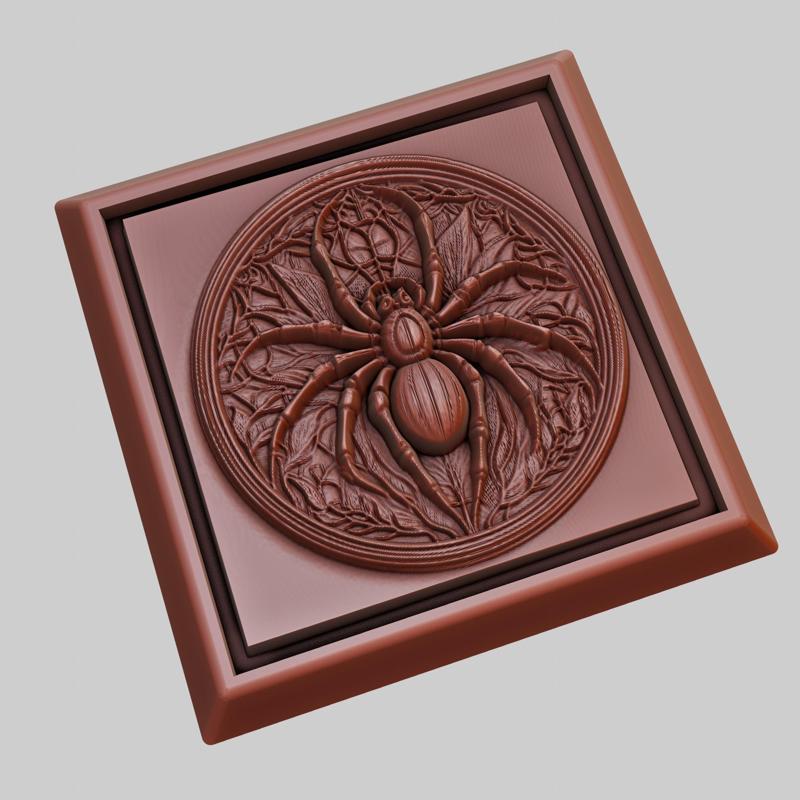 Spider Animal 3D Model for CNC Router Laser & 3D Printer