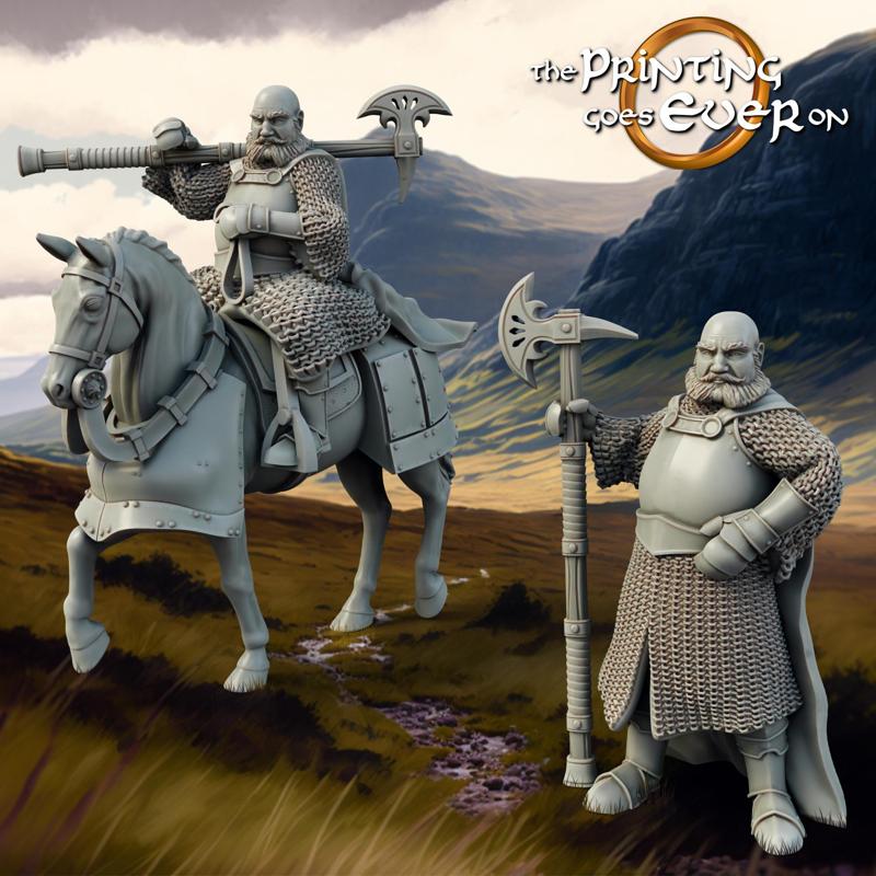 Axeman - Leader - On Foot and Mounted - Presupported