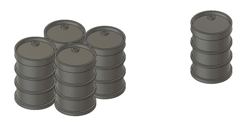 Barrels for terrain