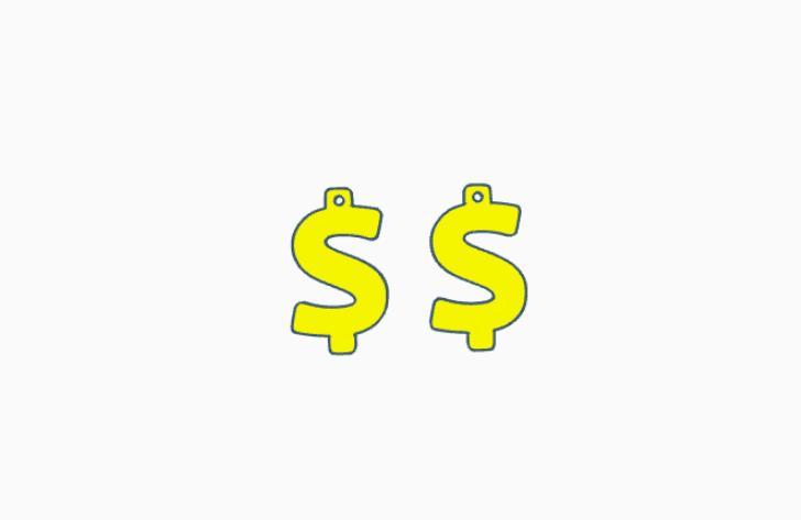 earrings design money earrings accessories